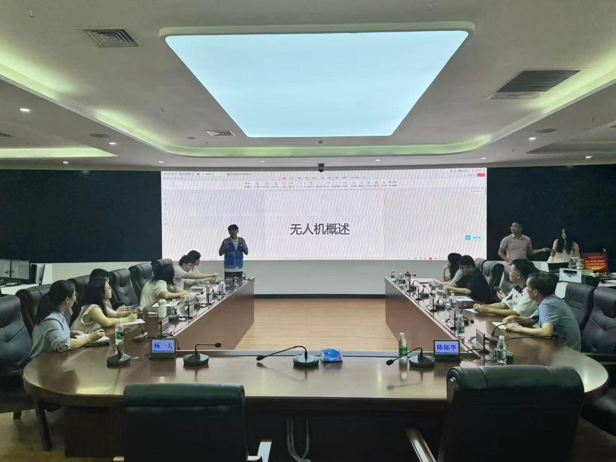 坡头区第二期无人机飞手培训课堂教学现场